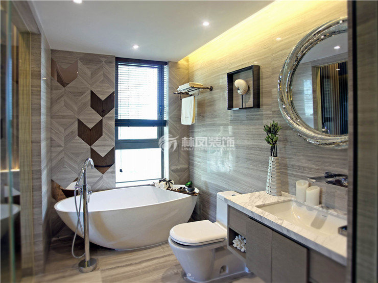 衛(wèi)生間獨立形式的電器裝修案例