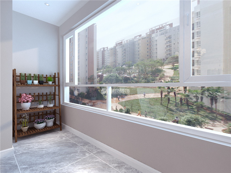 陽(yáng)臺(tái)插座布局裝修效果圖