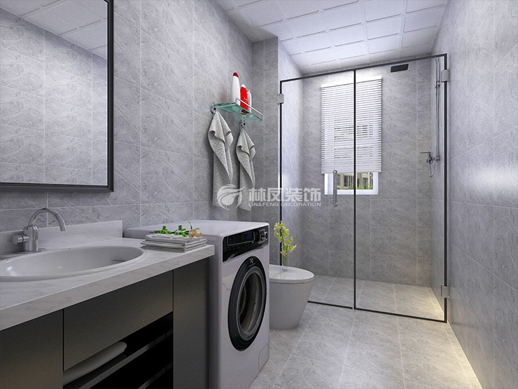 中海和平之門(mén)GHOUSE天際衛(wèi)生間裝修效果圖