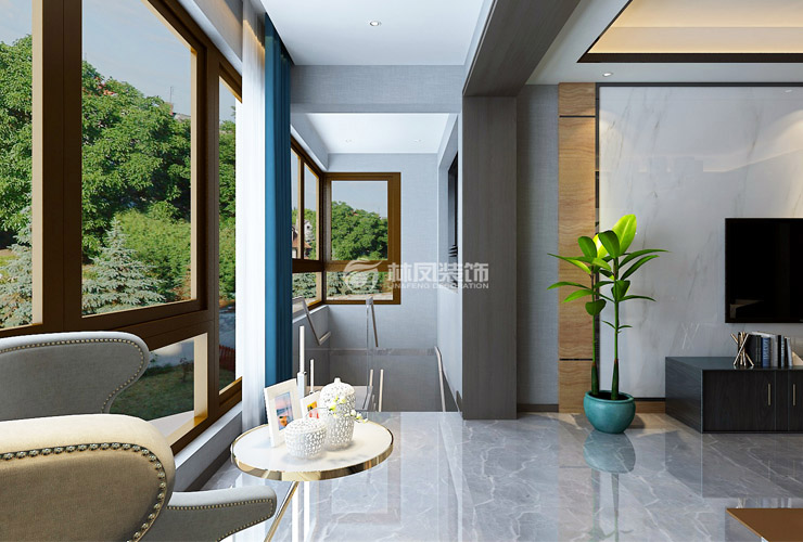 現(xiàn)代風(fēng)格陽(yáng)臺(tái)裝修效果圖