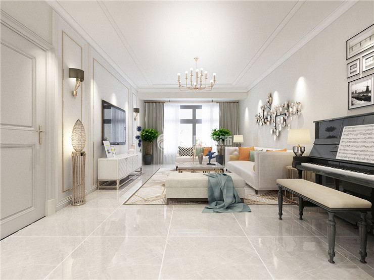 現(xiàn)代風(fēng)格客廳背景墻設(shè)計(jì)裝修效果圖