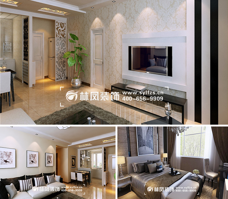 金科中南集美尚景112平現(xiàn)代風(fēng)格裝修效果圖