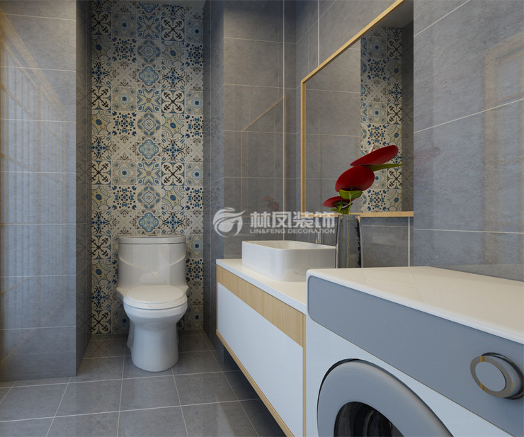 現(xiàn)代風(fēng)格衛(wèi)生間裝修效果圖