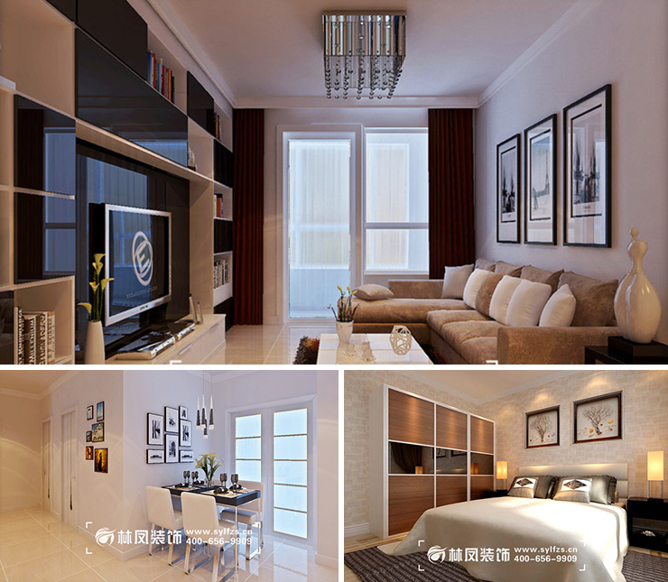 融創(chuàng)唐軒府140平現(xiàn)代風(fēng)格裝修效果圖