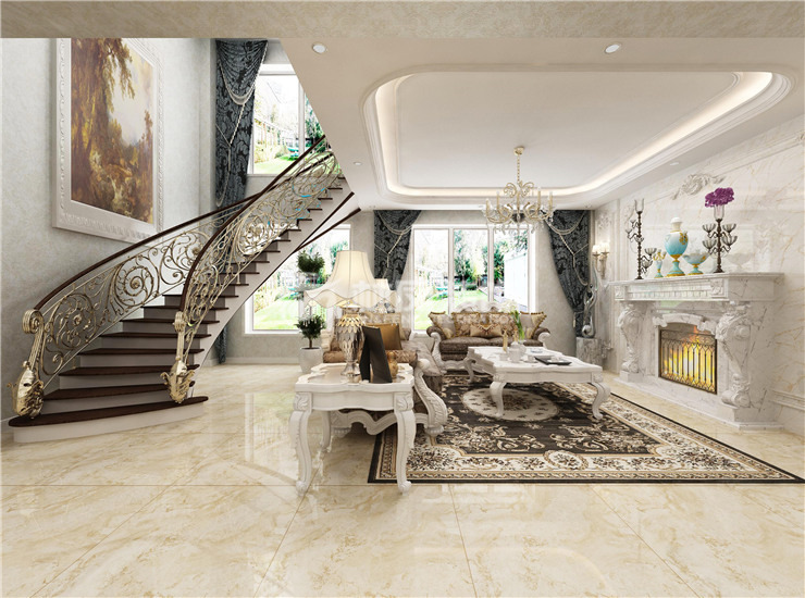 歐式風(fēng)格樓梯設(shè)計裝修效果圖