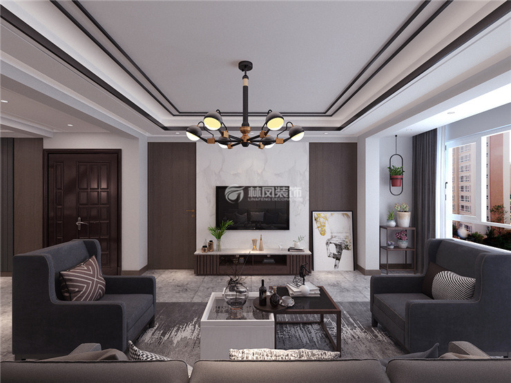 現(xiàn)代風(fēng)格隱形門設(shè)計裝修效果圖