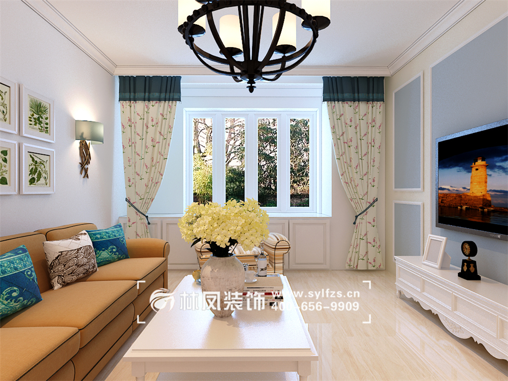 田園風(fēng)格客廳裝飾