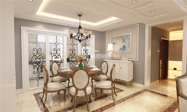 中航城兩河流域-145㎡-美式風(fēng)格-客廳 (4).jpg