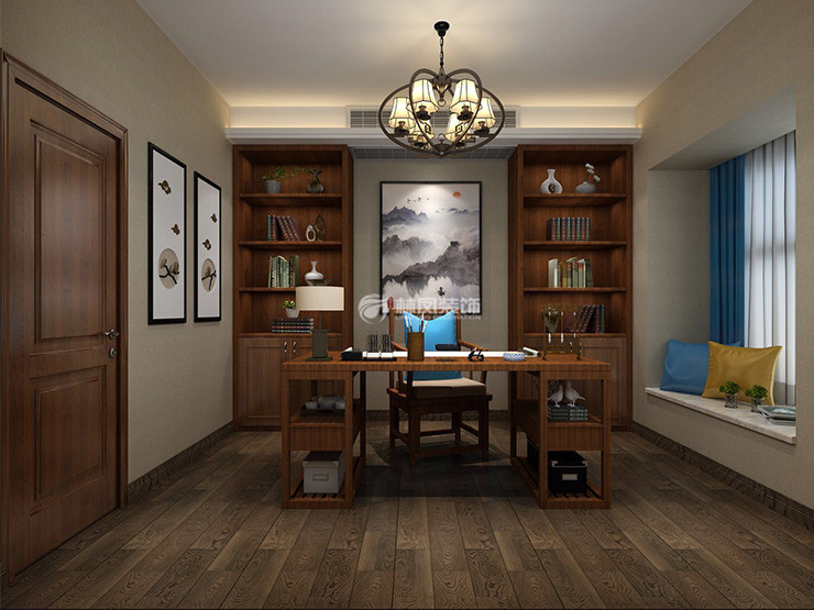 九洲御府-155平-新中式風(fēng)格-書(shū)房.jpg
