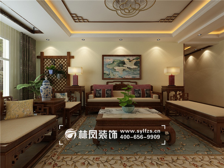 華發(fā)領(lǐng)南薈-158平-中式風格-客廳 03.jpg