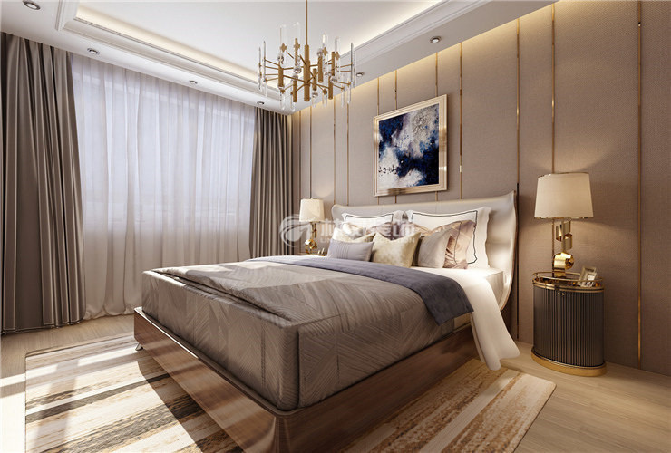 瑞家堅果-110平-現(xiàn)代輕奢風格-主臥室.jpg