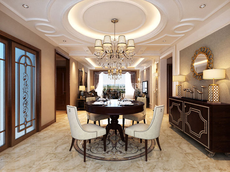中航兩河流域135平-簡美風(fēng)格-餐廳3.JPG