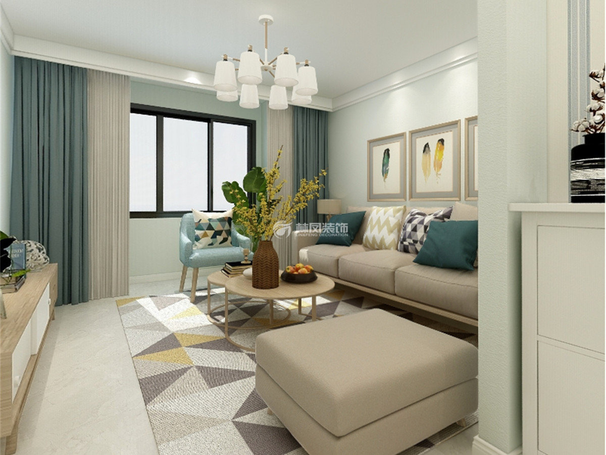 陽(yáng)光100鳳凰灣-125平-北歐風(fēng)格-客廳（首圖）.jpg