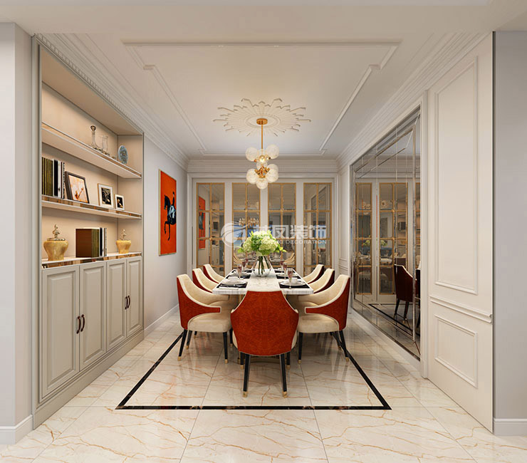 碧桂園御長白-138平-美式輕奢風(fēng)格-餐廳2.jpg