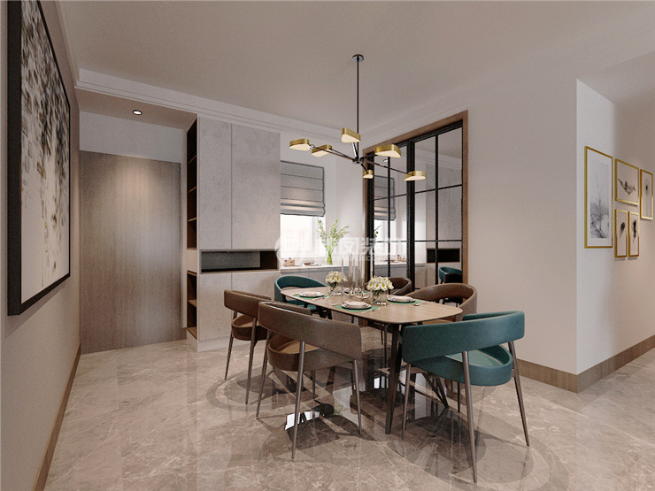 中?？党?125平-現(xiàn)代風(fēng)格-餐廳.jpg